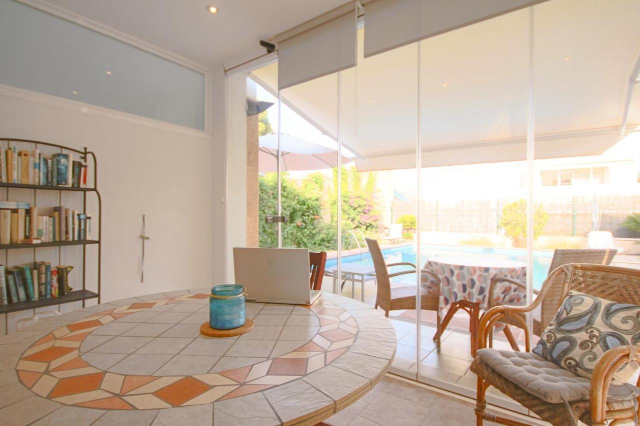 Magnifica Villa Tranquila Con Piscina Alcúdia Exterior foto